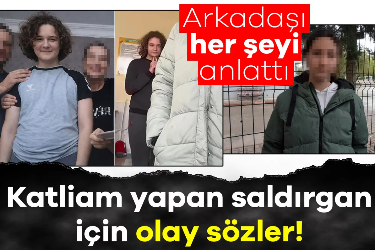 Katliam yapan saldırgan için olay sözler! Arkadaşı her şeyi anlattı