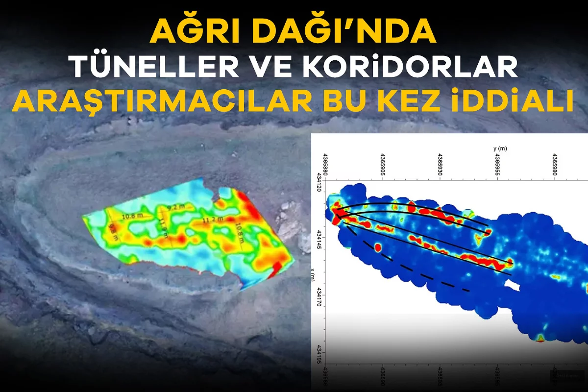 Ağrı Dağı'nın altında büyük gizem! Nuh'un Ge...