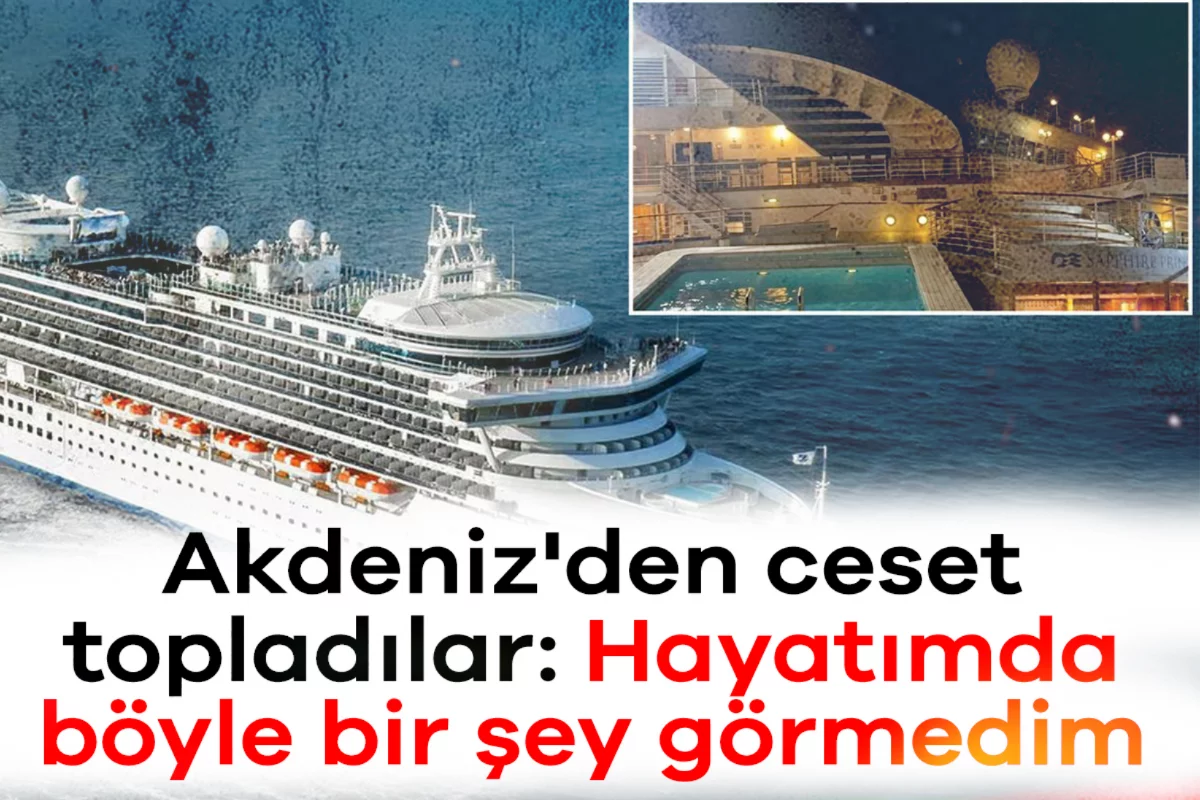 Akdeniz'den ceset topladılar: Hayatımda böyle bir şey görmedim