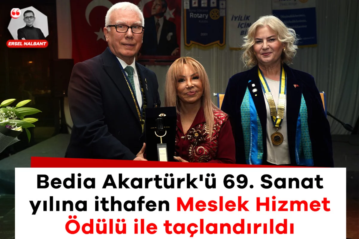  Bedia Akartürk'ü 69. Sanat yılına ithafen M...