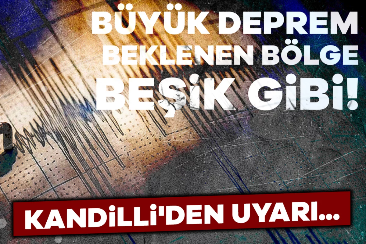 Büyük deprem beklenen bölge beşik gibi sallanıyor! Kandilli'den uyarı...