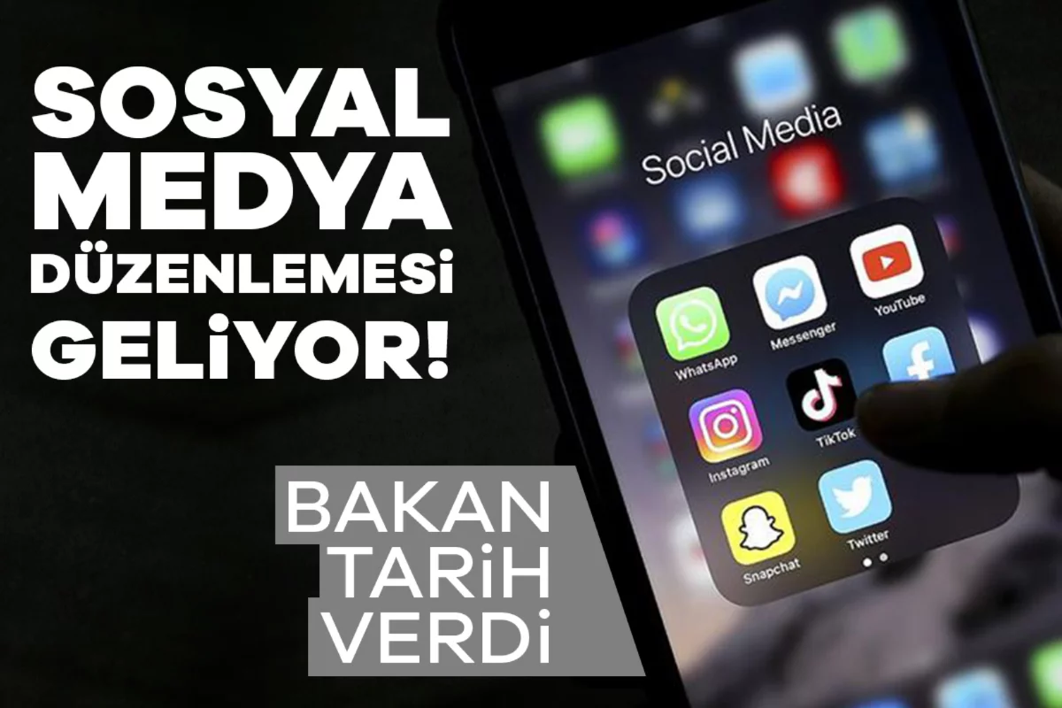 Sosyal medya düzenlemesi geliyor! Bakan tarih verdi...