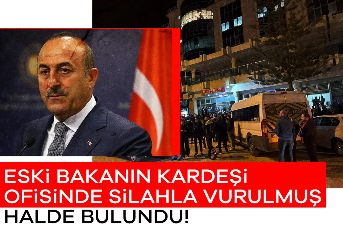 Eski bakanın kardeşi, ofisinde silahla vurulmuş halde bulundu!