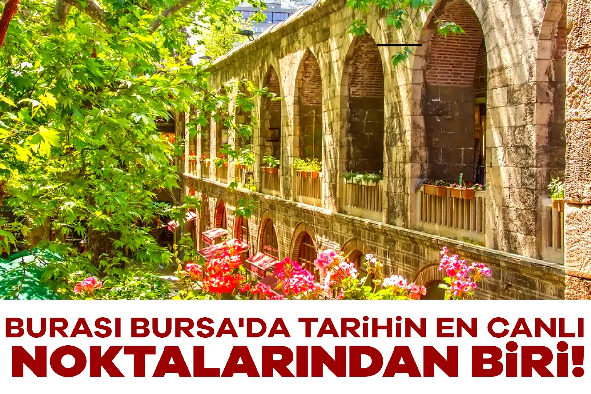Bursa'da tarihin en canlı noktalarından biri! Bu kareler Koza Han'ı başka anlatıyor