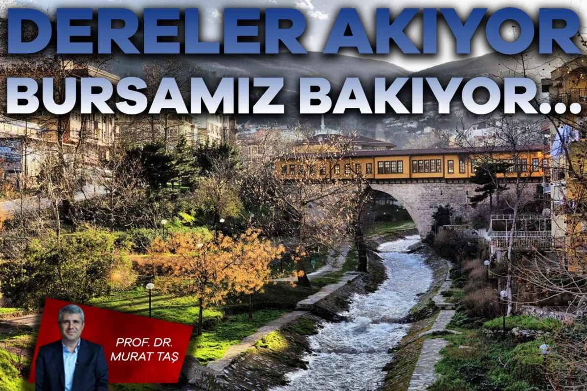Prof. Dr. Murat Taş; Dereler akıyor, Bursamız bakıyor...