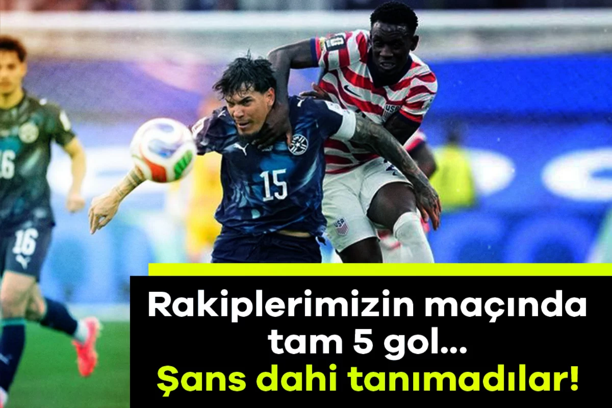 Rakiplerimizin maçında tam 5 gol: Şans dahi tanımadılar!