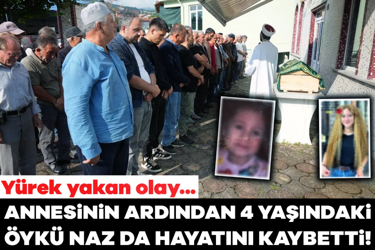 Kırklareli'nde yürek yakan olay: Annesinin ardından 4 yaşındaki Öykü Naz da hayatını kaybetti