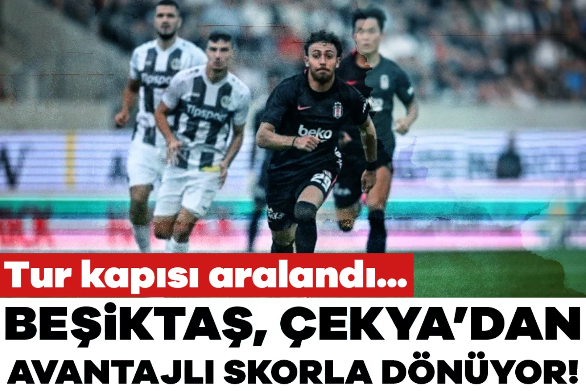 Beşiktaş deplasmanda kritik avantajı kaptı! Avrupa Ligi'nde tur kapısını araladı