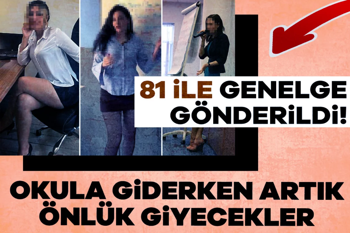 81 ile genelge gönderildi! Okula giderken artık önlük giyecekler