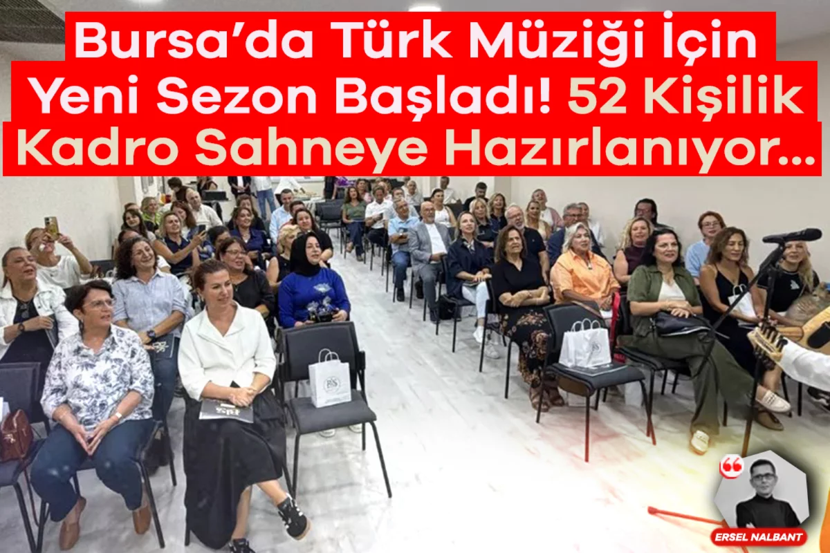 Nilüfer'de Türk müziği sezonu başladı! Bahadır Sevik'in 52 kişilik korosundan büyük projeler geliyor