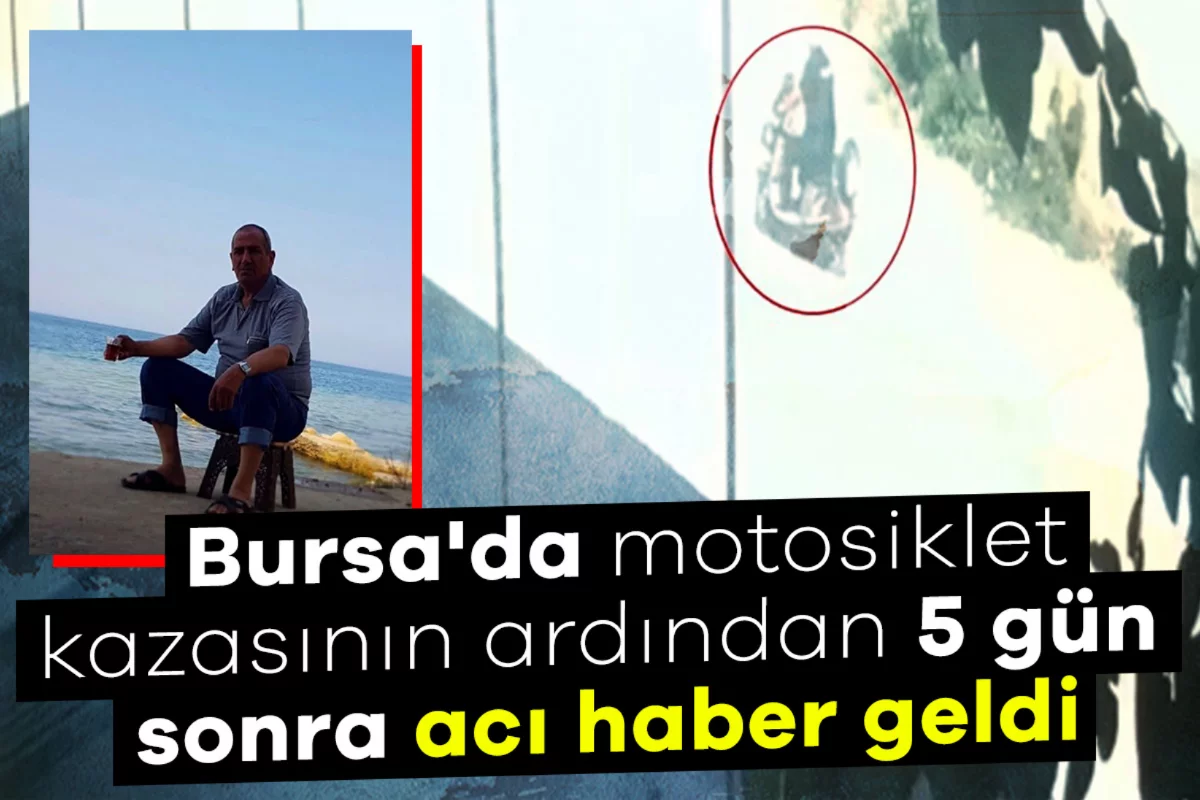 Bursa'da motosiklet kazasının ardından 5 gün sonra acı haber geldi