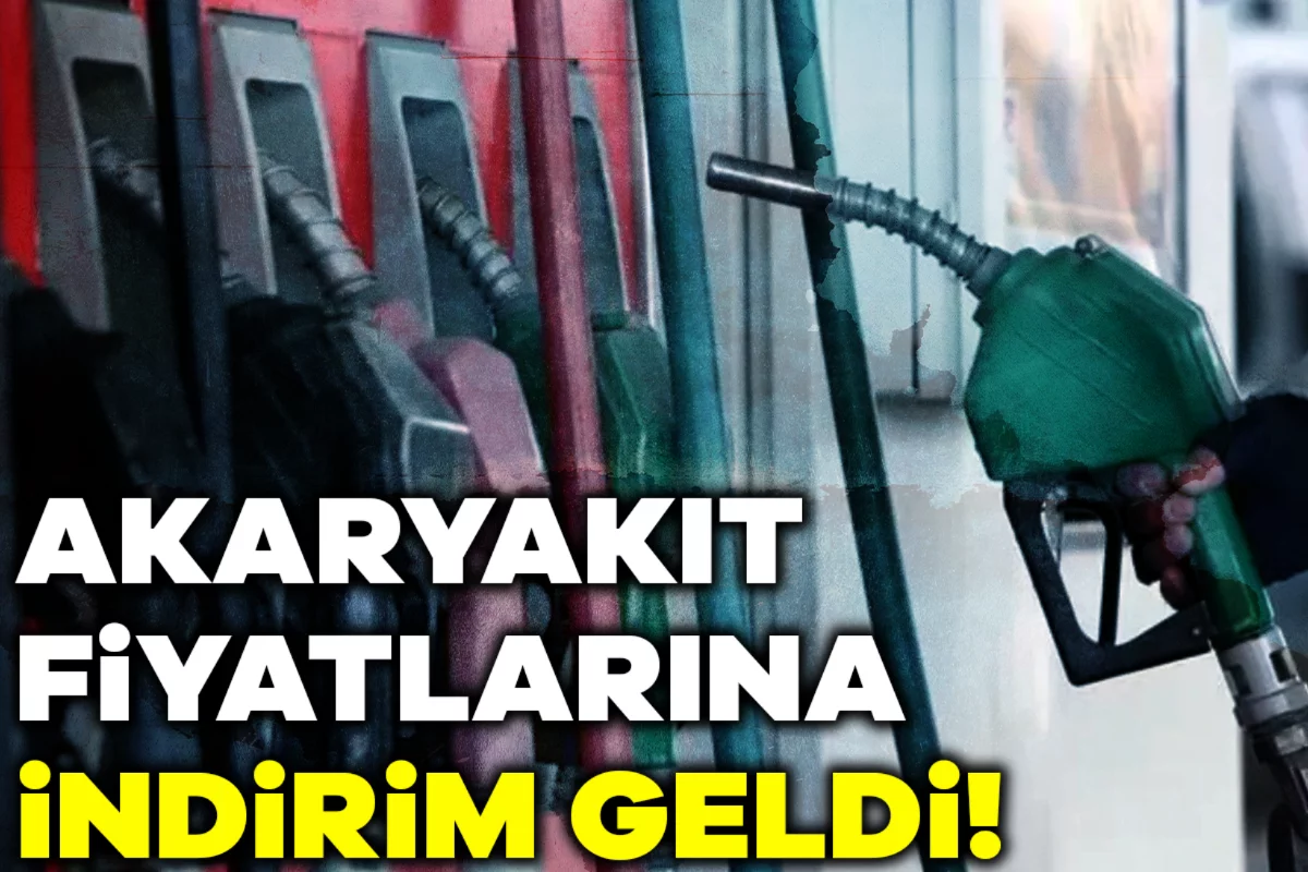 Son dakika! Akaryakıt fiyatlarına indirim geldi...