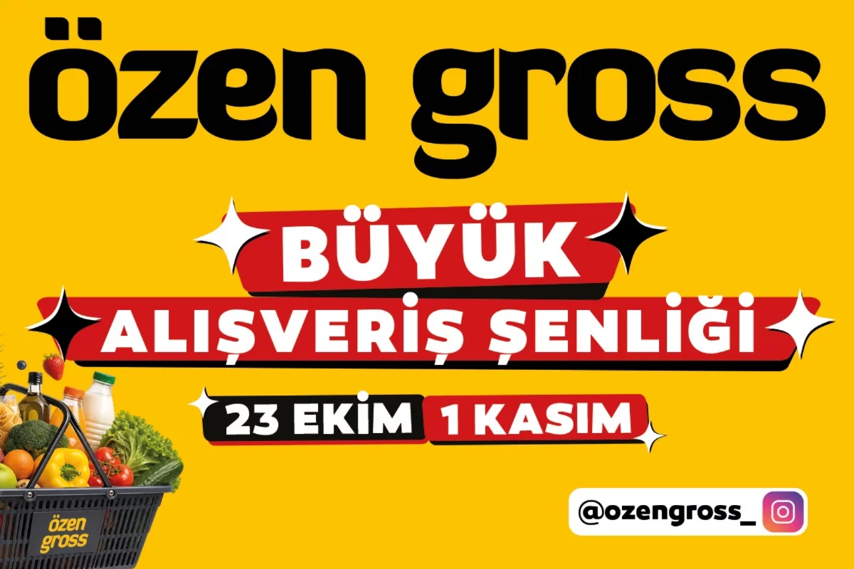 Özen Gross'ta Büyük Alışveriş Şenliği başlıyor...!