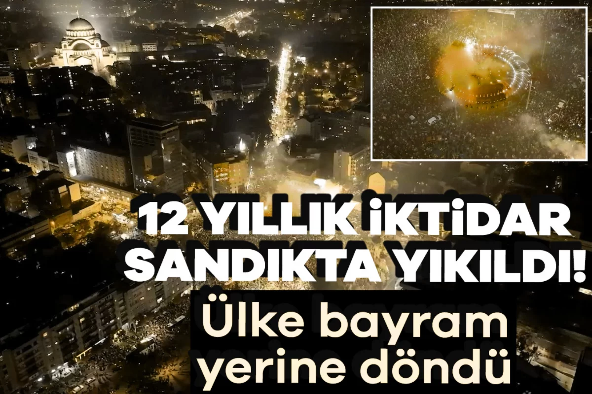 12 yıllık iktidar sandıkta yıkıldı! Ülke bayram yerine döndü