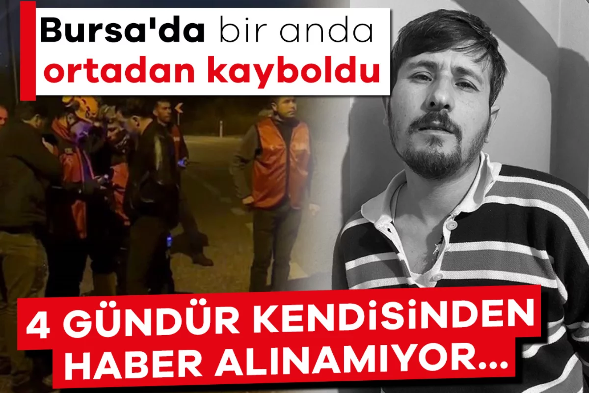 Bursa'da bir anda ortadan kayboldu! 4 gündür kendisinden haber alınamıyor...