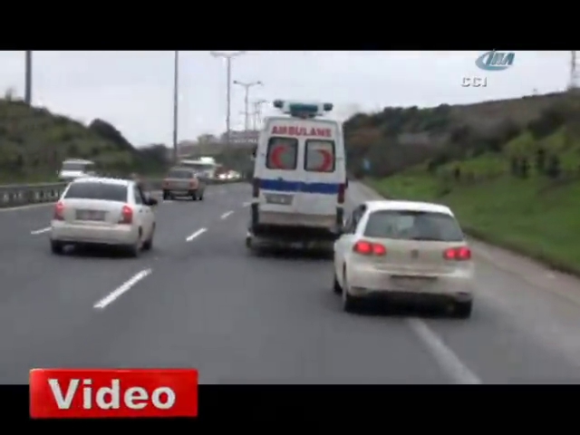 Bu sefer ambulanstan hasta çıkmadı
