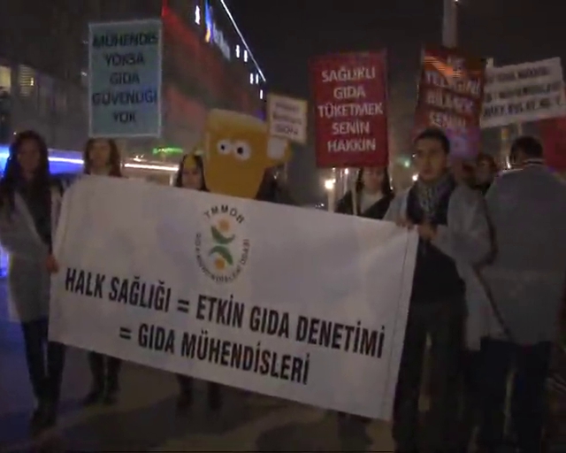 Gıda mühendisleri sağlıklı yaşam için meydanlarda