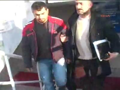 Maden işçisi 2 kişiyi rehin aldı