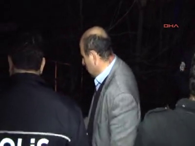 İmam ve müezzin şarampole yuvarlandı