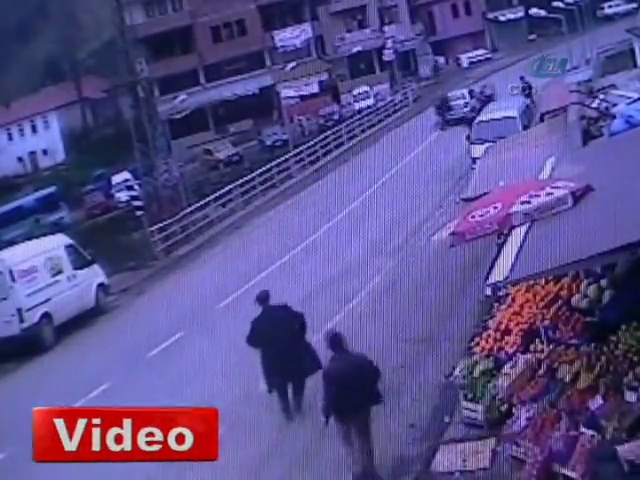 'Korkunç an' kamerada!