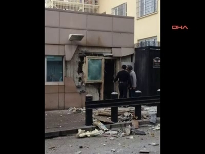 Ankara ABD Büyükelçiliği önünde patlama