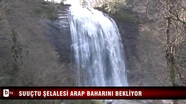 Suuçtu Şelalesi baharı bekliyor - ÖZEL HABER 