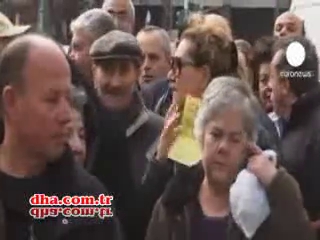 Yunanistan'da açlık manzaraları!..