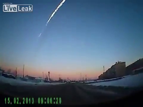 Meteor camları böyle kırdı