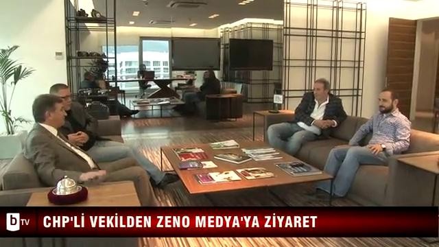 CHP'li vekilden Zeno Medya'ya ziyaret 
