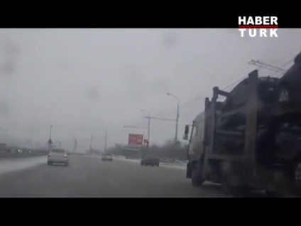 Otobanda TIR dehşeti!