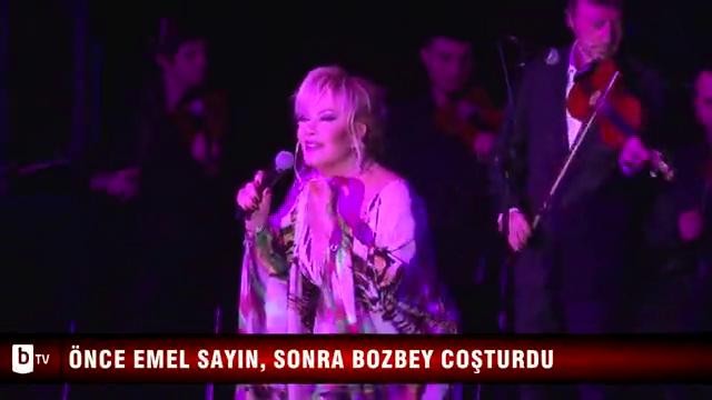 Önce Emel Sayın, sonra Bozbey coşturdu