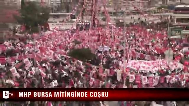 MHP Bursa'da kuruluş mitingi düzenliyor - 2