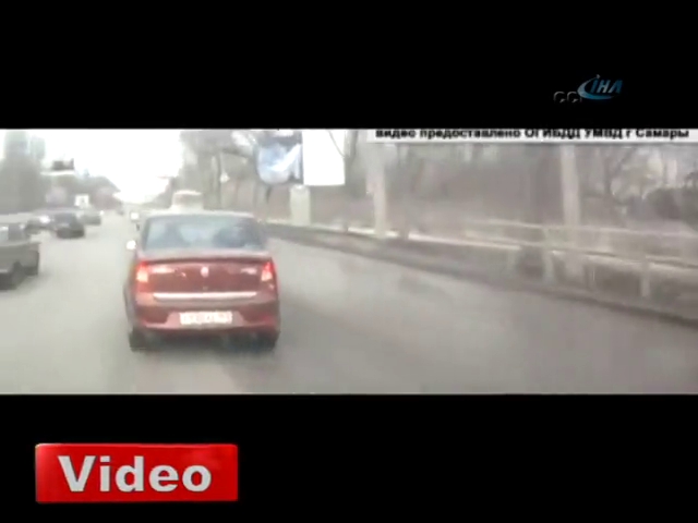 Dehşet anı kamerada!