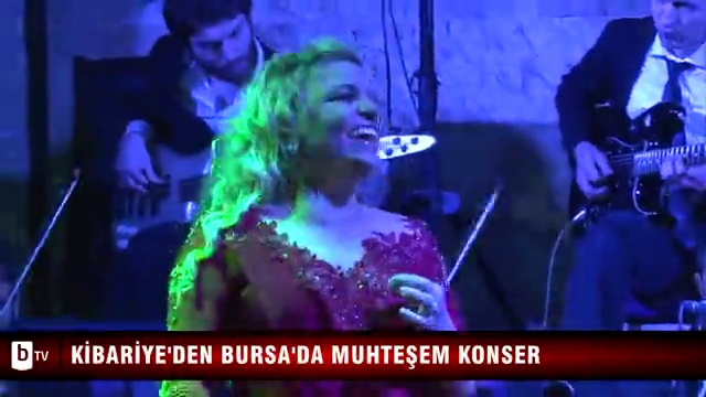 Kibariye'den Bursa'da muhteşem konser