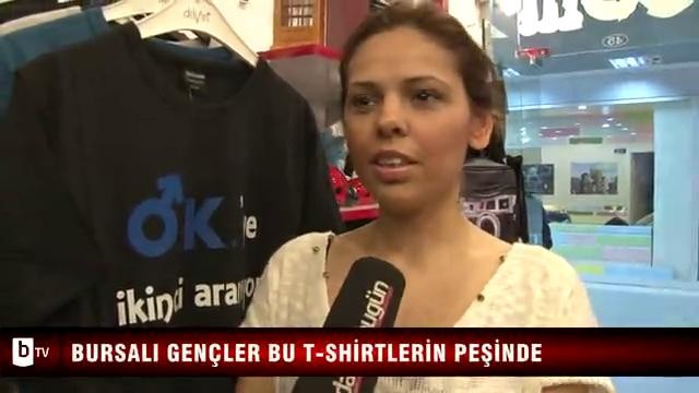 Bursalı gençler bu t-shirtlerin peşinde - ÖZEL HABER