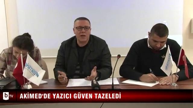 AKİMED'de Yazıcı güven tazeledi