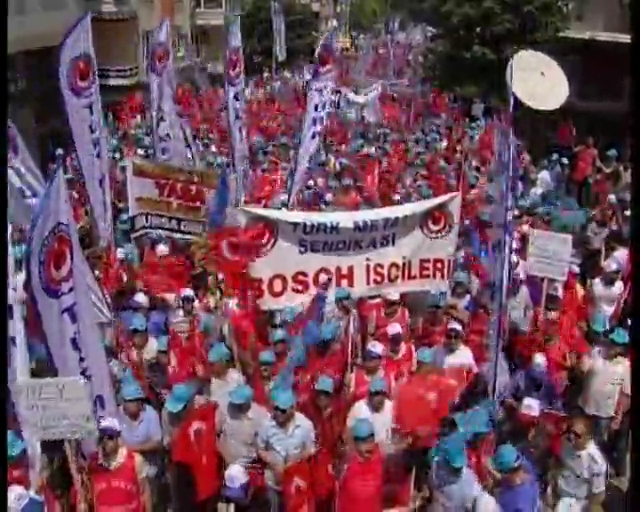 1 Mayıs Bursa'da coşkuyla kutlandı