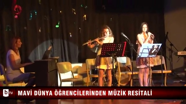 Mavi Dünya öğrencilerinden müzik resitali
