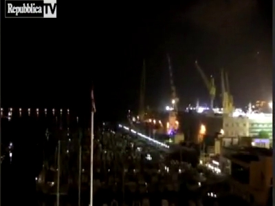 İtalya'da gemi faciası!