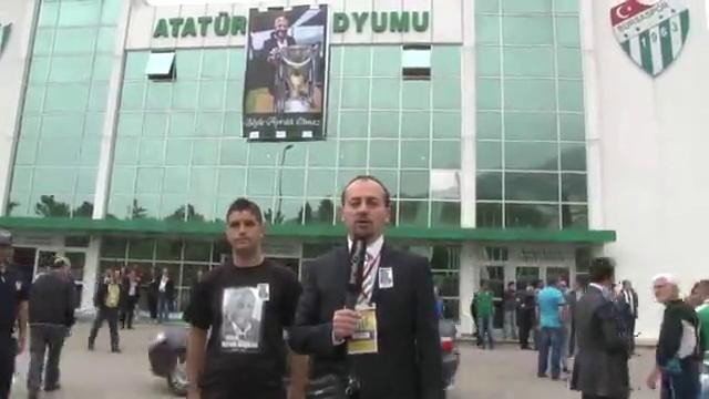 İbrahim Yazıcı'ya ilk tören Atatürk Stadı'nda
