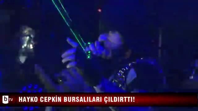 Hayko Cepkin Bursalıları çıldırttı!