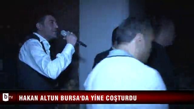 Hakan Altun'dan Bursa'da müthiş konser
