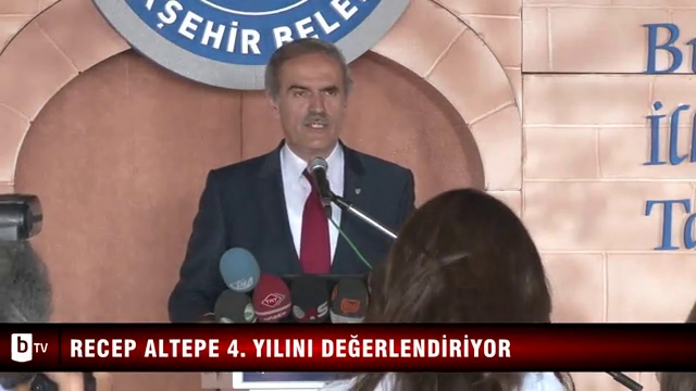 Recep Altepe 4. hizmet yılını değerlendirdi -1