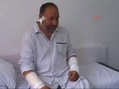 Ayıyı elleriyle boğdu