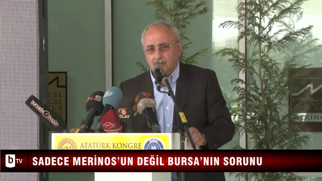Sadece Merinos’un değil Bursa’nın sorunu