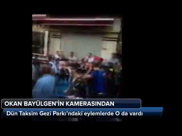 İşte Okan Bayülgen'in kamerasından Taksim