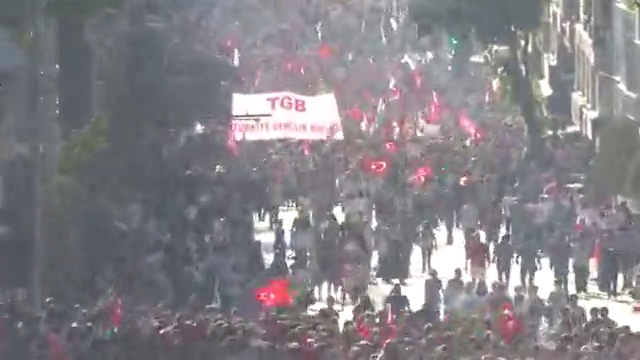Bursa'dan Gezi Park olaylarına protesto -1