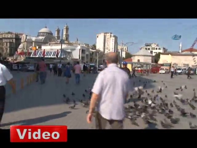 Taksim'de hayat normale dönüyor