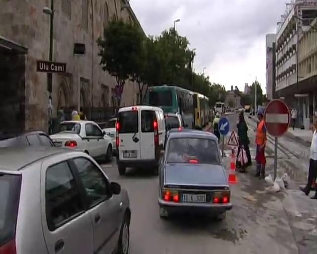 Bursa'da trafik çilesi