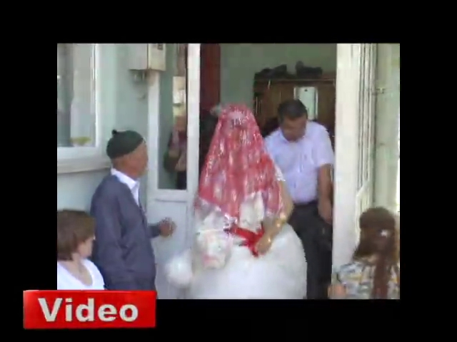 Damat, kız evine mehter takımıyla gitti